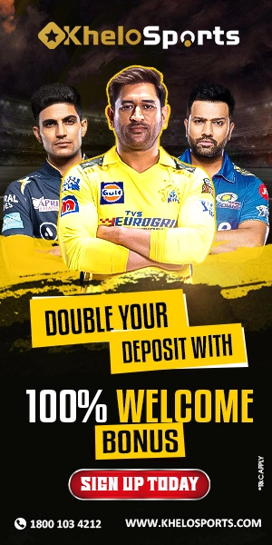 KheloSports - 100% Welcome Bonus
